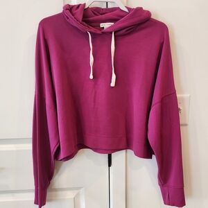 Cozy Magenta Hoodie Sweatshirt for Women